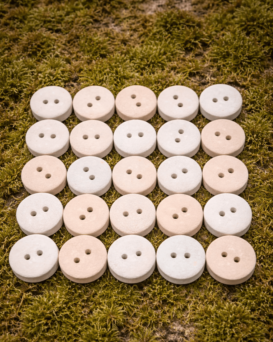 befestigungsknoepfe - gruentone